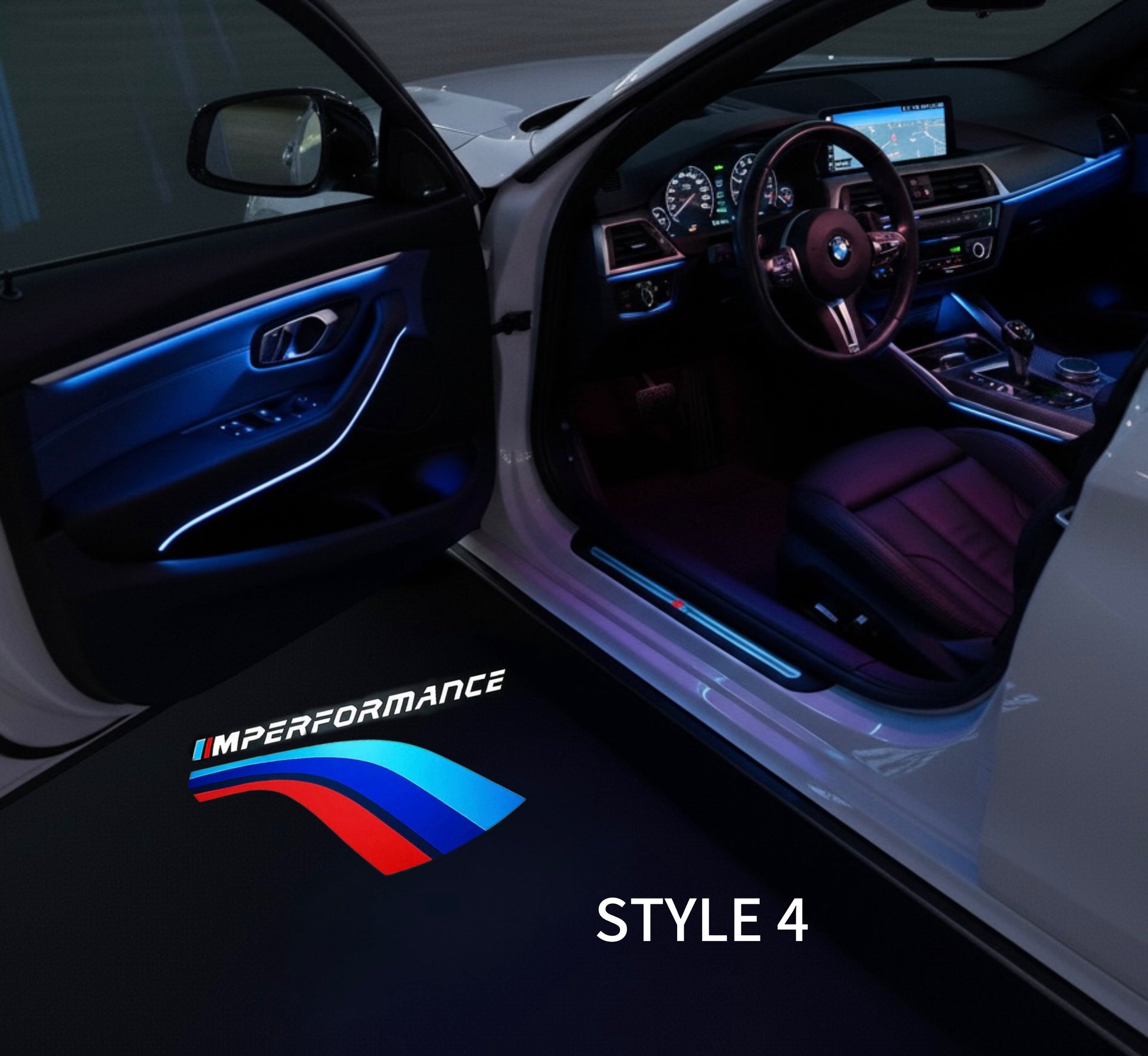 Exclusive entry lighting for BMW - Plug & Play