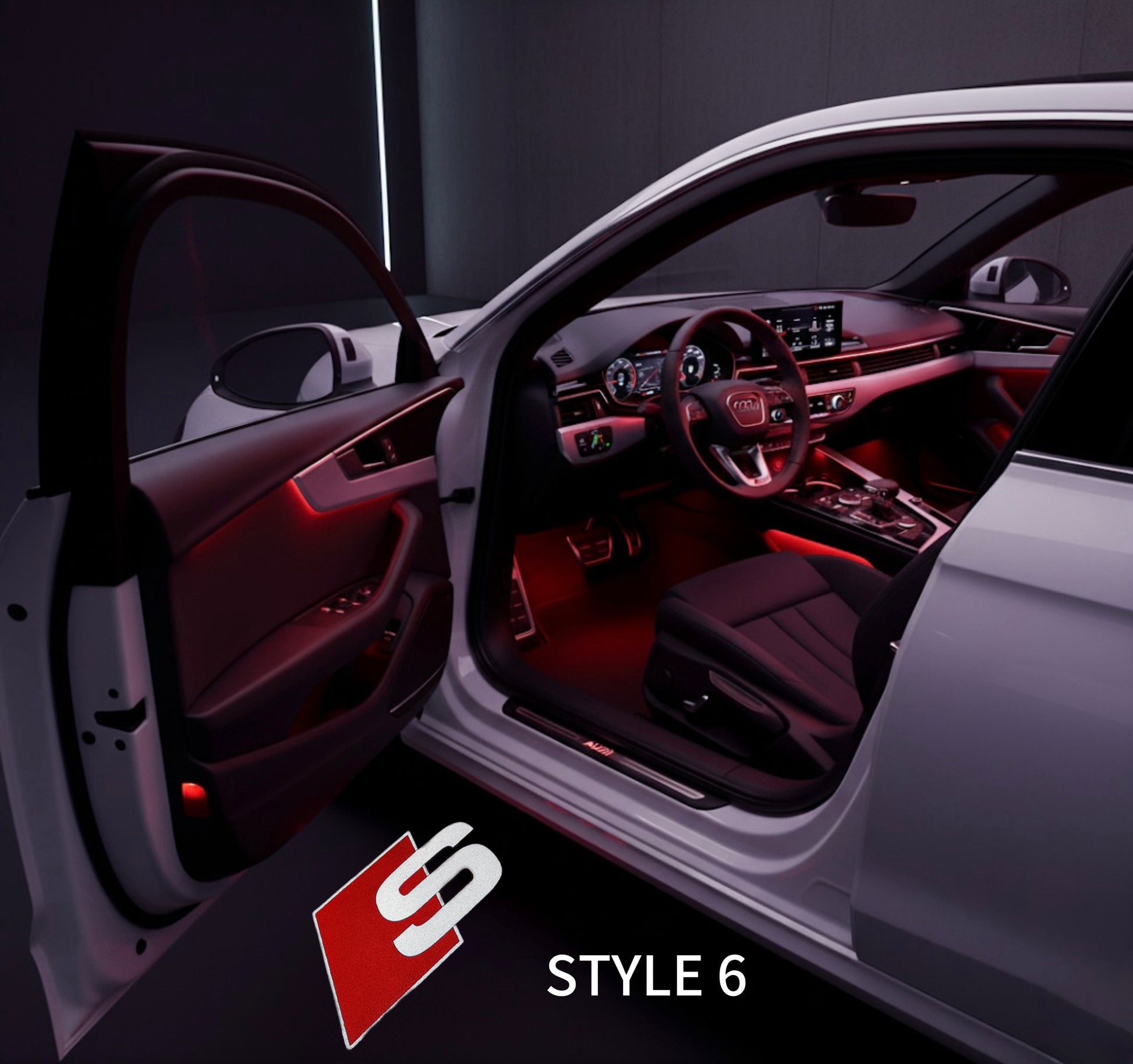 Exclusive entry lighting for Audi - Plug & Play