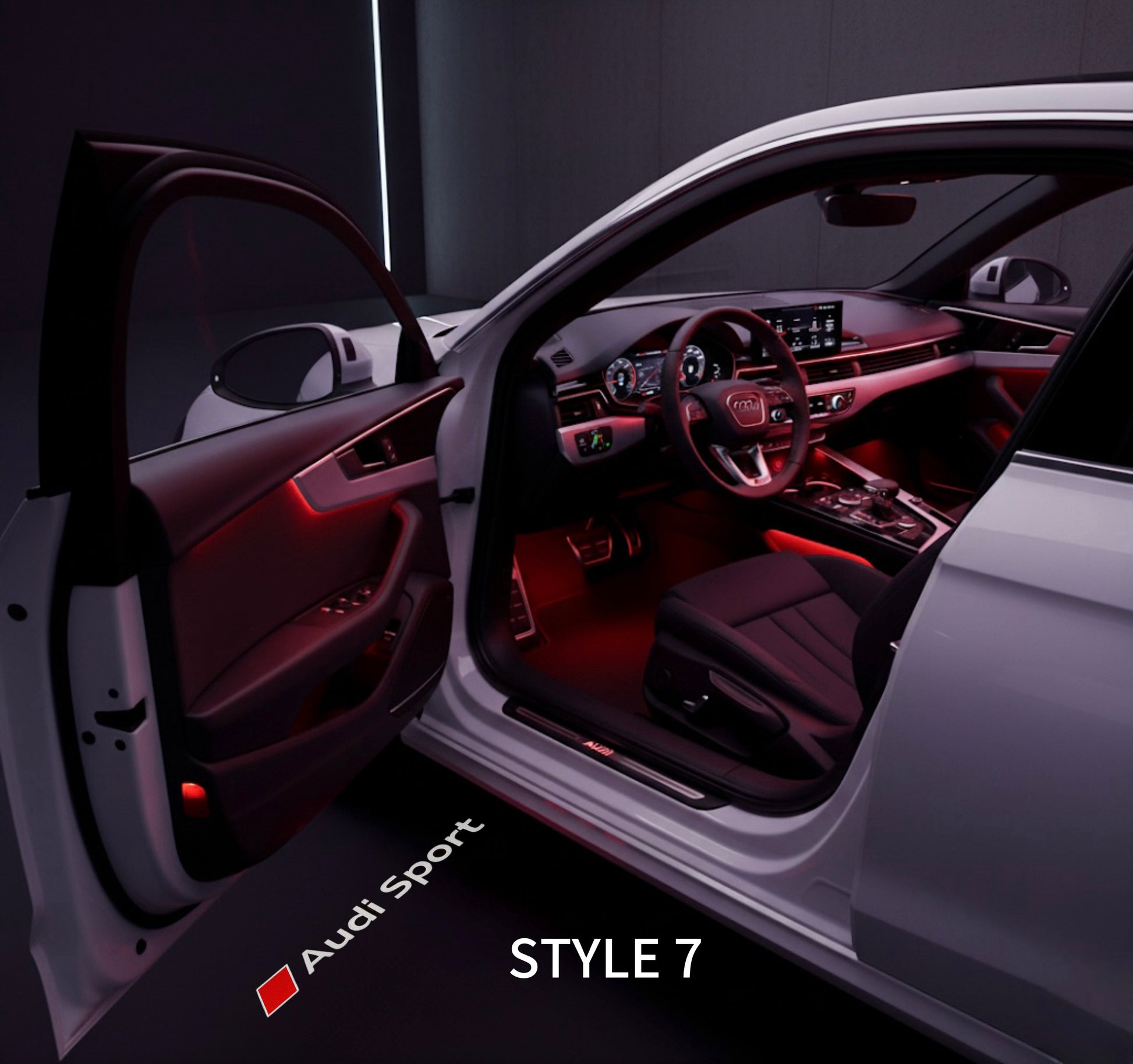 Exclusive entry lighting for Audi - Plug & Play