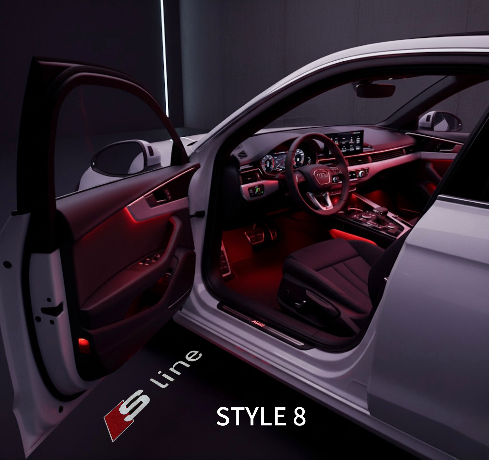 Exclusive entry lighting for Audi - Plug & Play