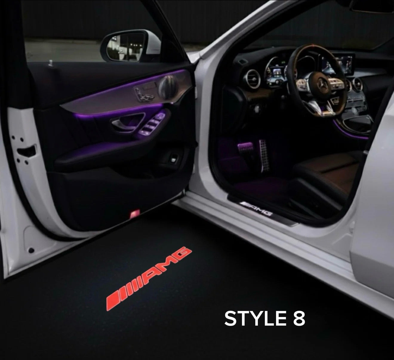 Exclusive entry lighting for Mercedes - Plug & Play