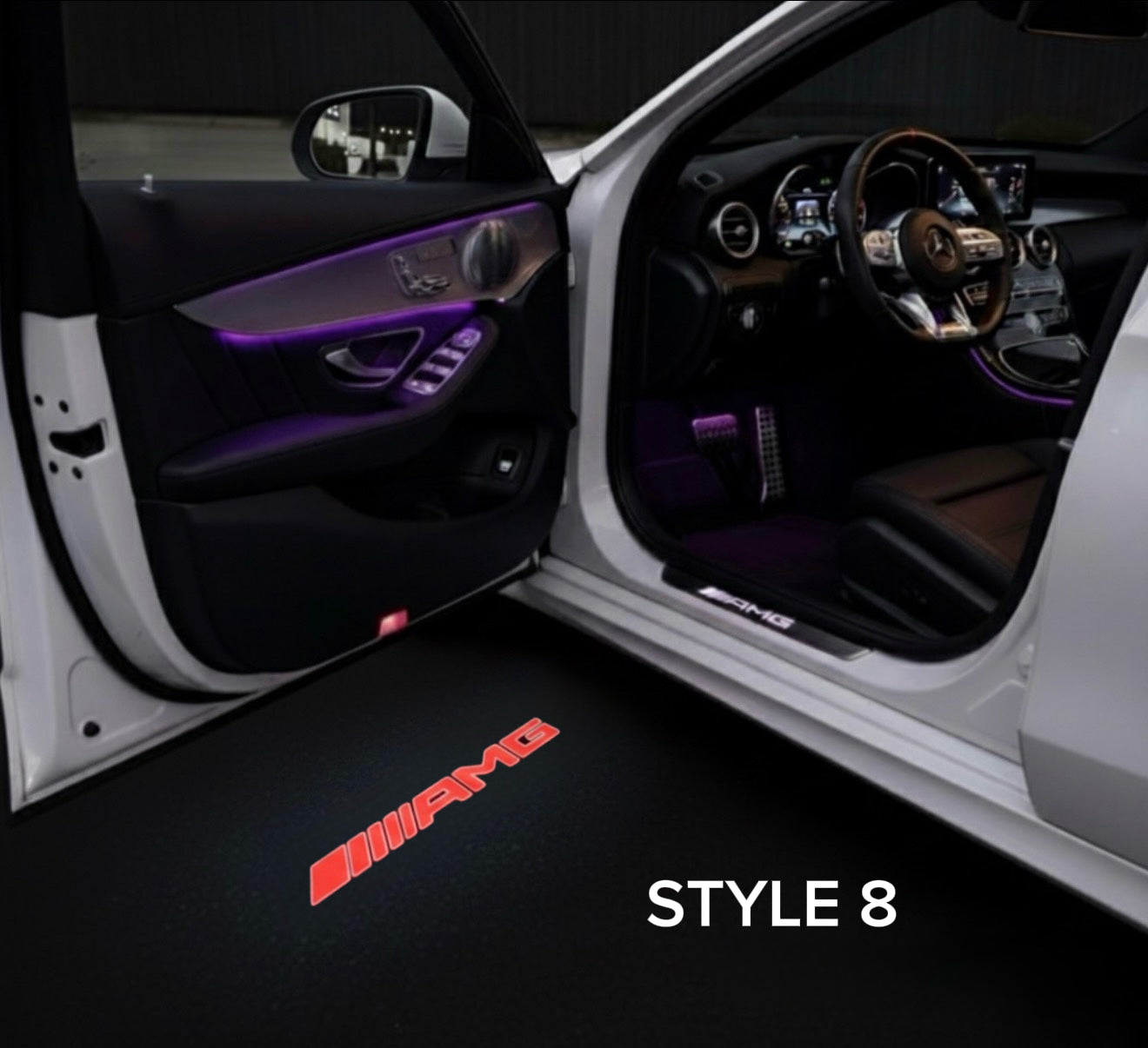 Exklusive LED-Einstiegsbeleuchtung für Mercedes – Plug & Play