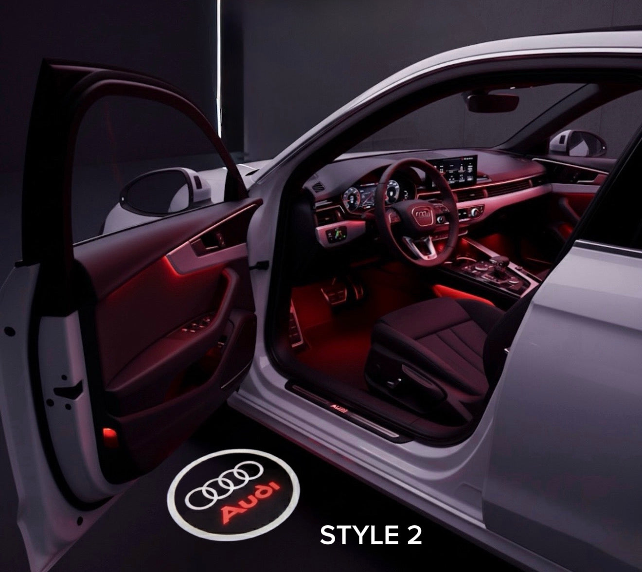 Exclusive entry lighting for Audi - Plug & Play